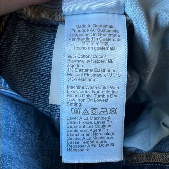 J.Crew | Light Rinse Slim Boyfriend Jeans | 35 Waist / Size 18 - Picture 6 of 6